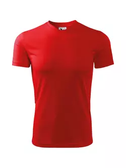 MALFINI FANTASY - męska koszulka sportowa 100% poliester, czerwony 1240713-124