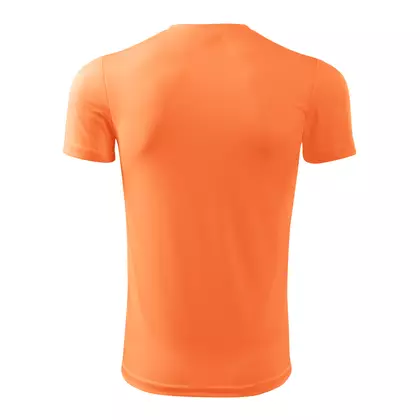 MALFINI FANTASY - męska koszulka sportowa 100% poliester, neon mandarine 1248813-124
