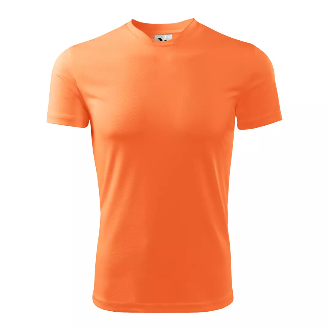 MALFINI FANTASY - męska koszulka sportowa 100% poliester, neon mandarine 1248813-124