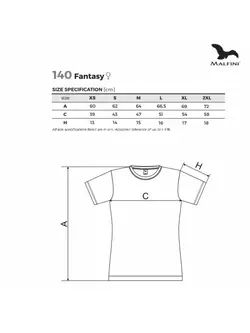 MALFINI FANTASY - męska koszulka sportowa 100% poliester, neon żółty 1249013-124