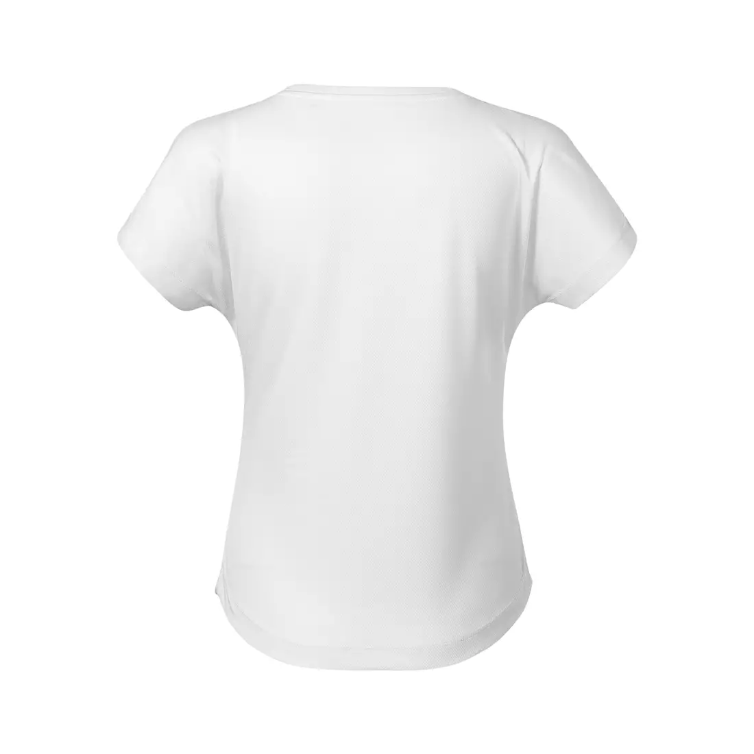 MALFINI Koszulka CHANCE GRS damska koszulka sportowa, krótki rękaw, micro poliester z recyklingu biały 8110012