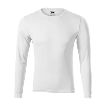 MALFINI PRIDE męska koszulka sportowa z długim rękawem biały 1680012