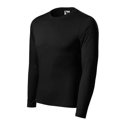 MALFINI PRIDE męska koszulka sportowa z długim rękawem czarny 1680112