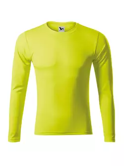 MALFINI PRIDE męska koszulka sportowa z długim rękawem neon żółty 1689012