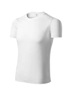 PICCOLIO PIXEL Koszulka sportowa,T-shirt, krótki rękaw, męska, biały 100 % poliester P810012