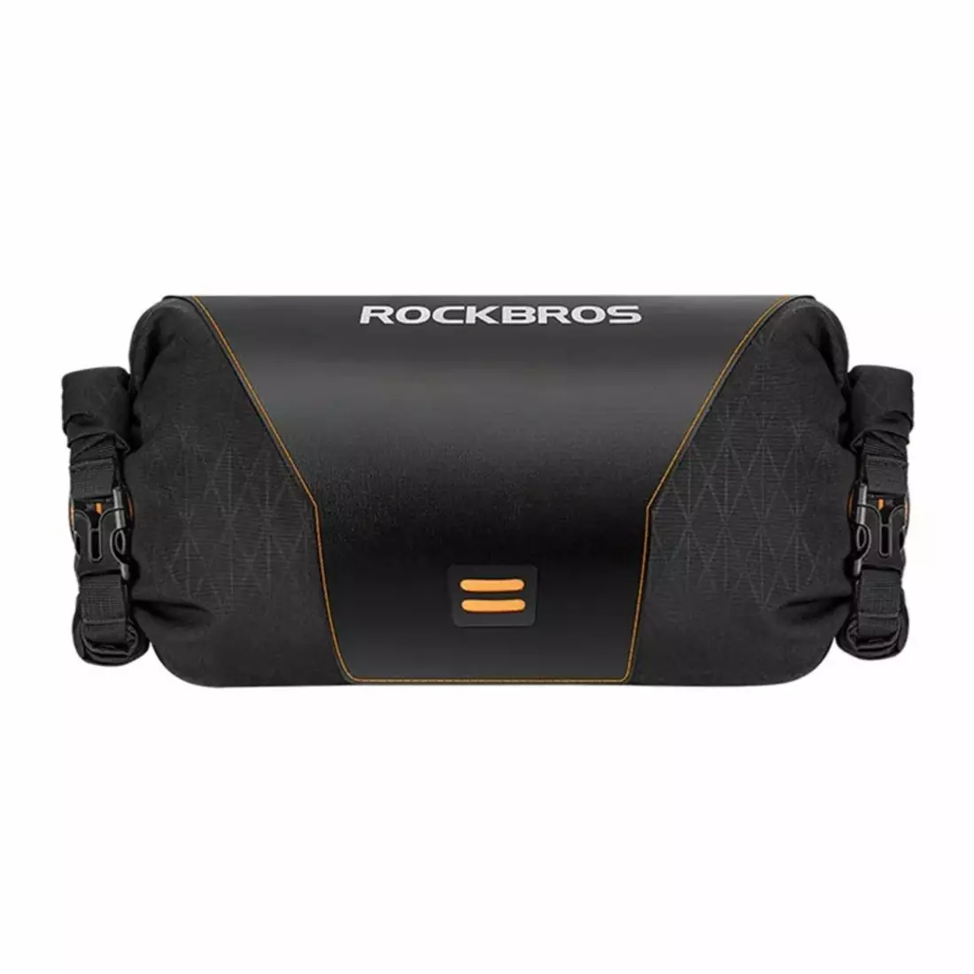 Rockbros Bikepacking sakwa rowerowa na kierownicę tuba zwijana, czarna 30990009001