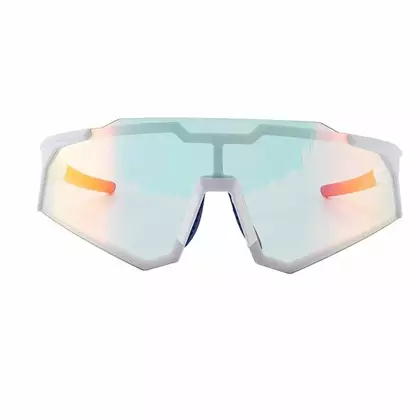 Rockbros okulary sportowe / rowerowe z fotochromem, białe 14110006002
