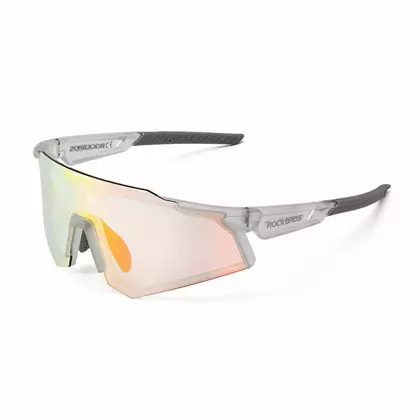 Rockbros okulary sportowe / rowerowe z fotochromem, przezroczyste 14110006001