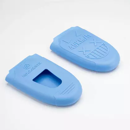 Rockbros silikonowe, wodoodporne ochraniacze na przednią część buta, niebieskie 22220001001