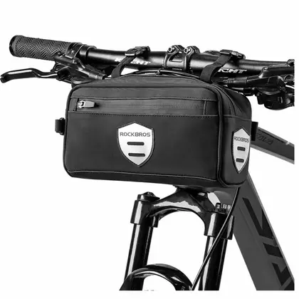 Rockbros wielofunkcyjna sakwa / torba rowerowa na kierownicę, czarna B82