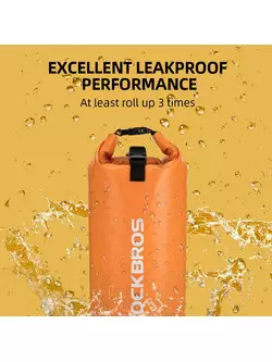 Rockbros wodoodporny plecak/worek 10L, pomarańczowy ST-004OR