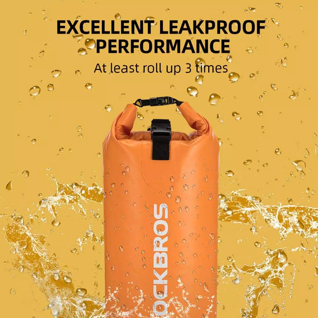 Rockbros wodoodporny plecak/worek 20L, pomarańczowy ST-005OR
