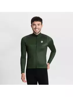 Rogelli bluza rowerowa MONO zielona