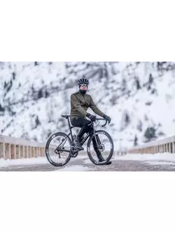 Rogelli kurtka rowerowa, zimowa CORE zielona