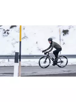 Rogelli kurtka rowerowa, zimowa CORE zielona