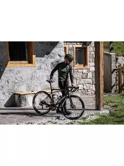 Rogelli kurtka rowerowa, zimowa MONO zielona