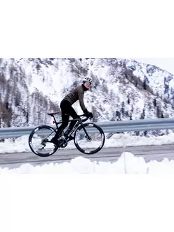 Rogelli kurtka rowerowa, zimowa damska CORE zielona