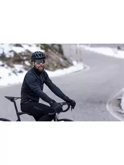 Rogelli rękawiczki rowerowe zimowe CHRONOS czarne
