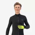 Rogelli rękawiczki rowerowe zimowe CORE II czarny-fluor