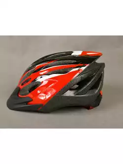 BELL PRESIDIO - kask rowerowy, kolor: Czerwono-czarny