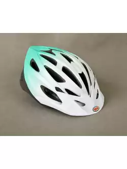 BELL SOLARA - damski kask rowerowy, Biało-zielony