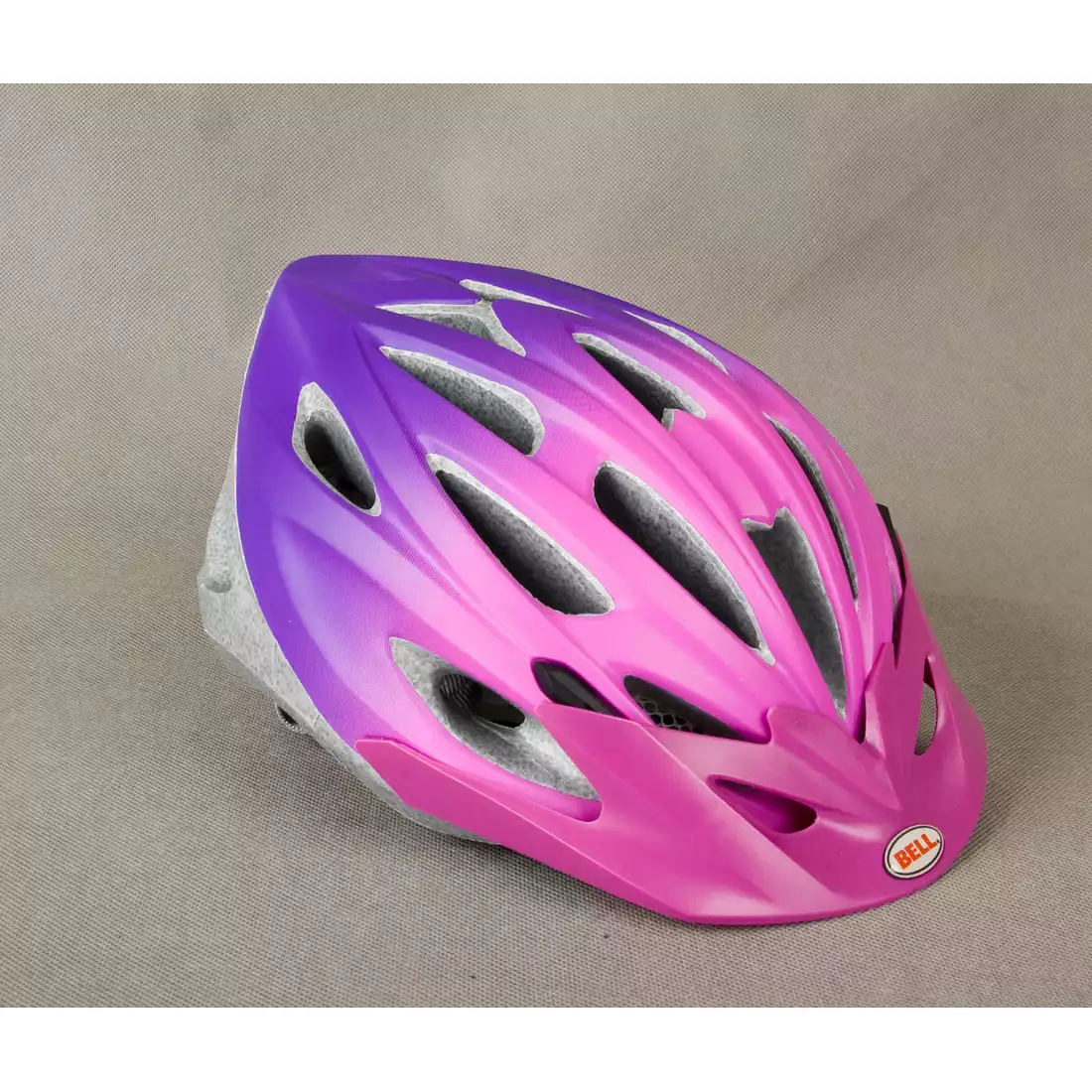 BELL SOLARA - damski kask rowerowy, różowo-fioletowy