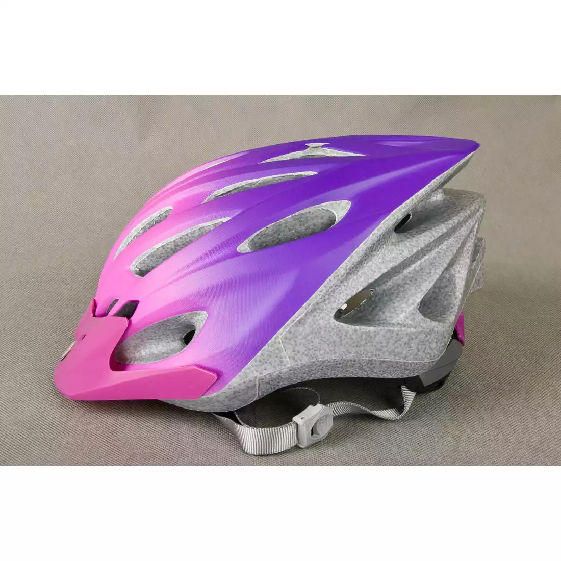 BELL SOLARA - damski kask rowerowy, różowo-fioletowy