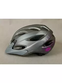 BELL damski kask rowerowy STRUT titanium-purple mat