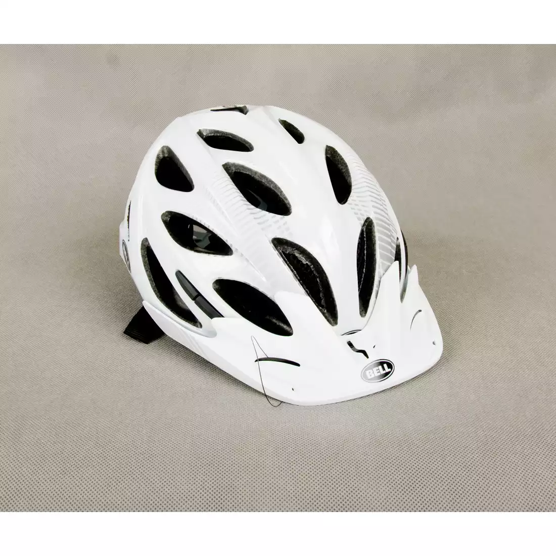BELL - kask rowerowy MUNI, kolor: Biało-srebrny