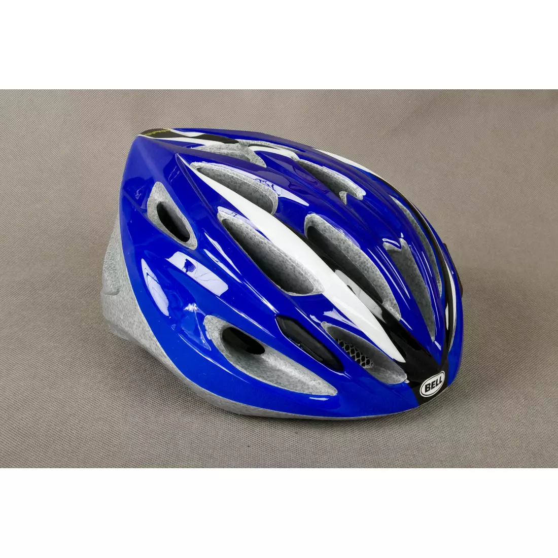 BELL kask rowerowy SOLAR white blue