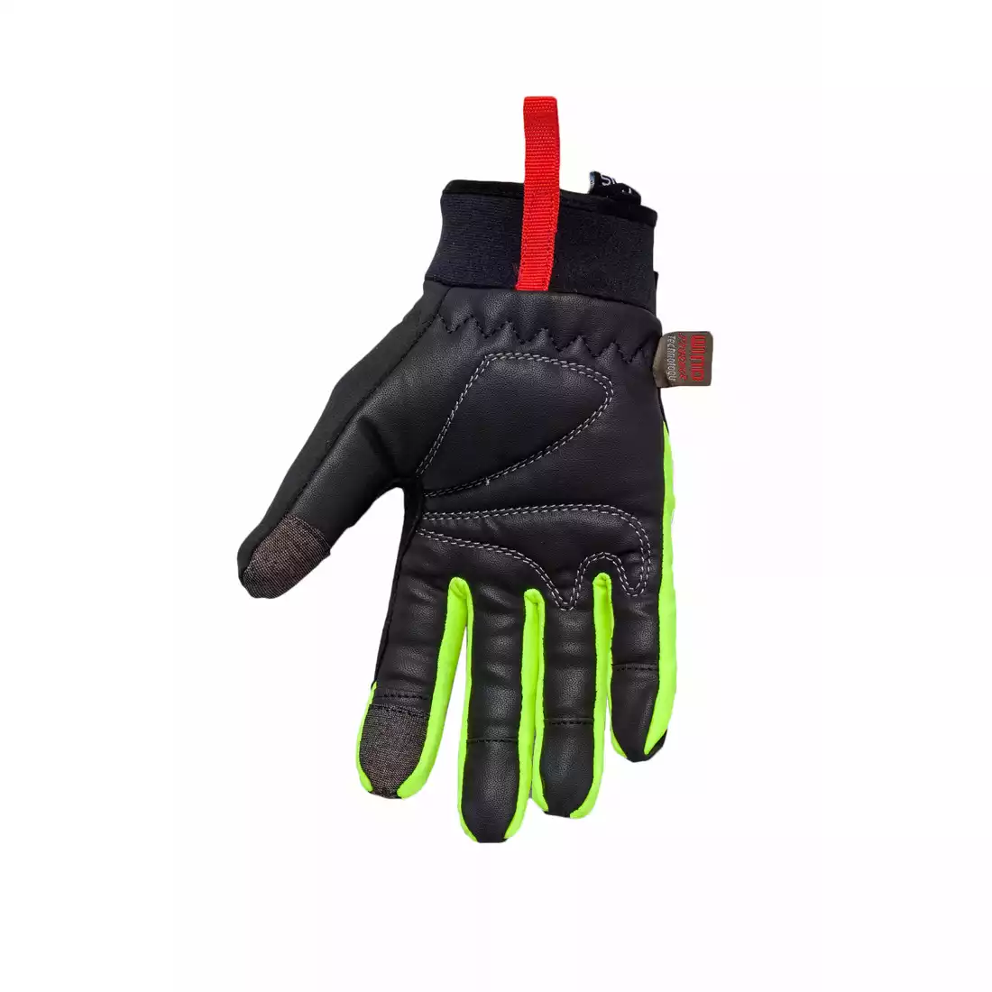CHIBA zimowe rękawiczki TOUR PLUS, kolor: Czarno-fluorowy