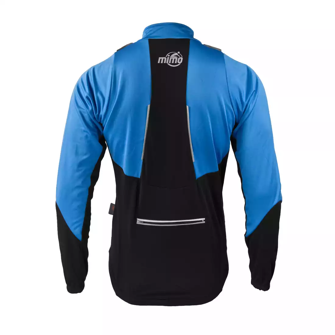 MikeSPORT DRAGON softshellowa kurtka rowerowa czarno-niebieski