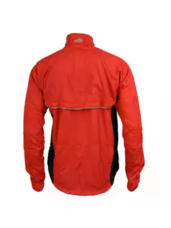 MikeSPORT SWORD - kurtka rowerowa, odpinane rękawy, czerwona
