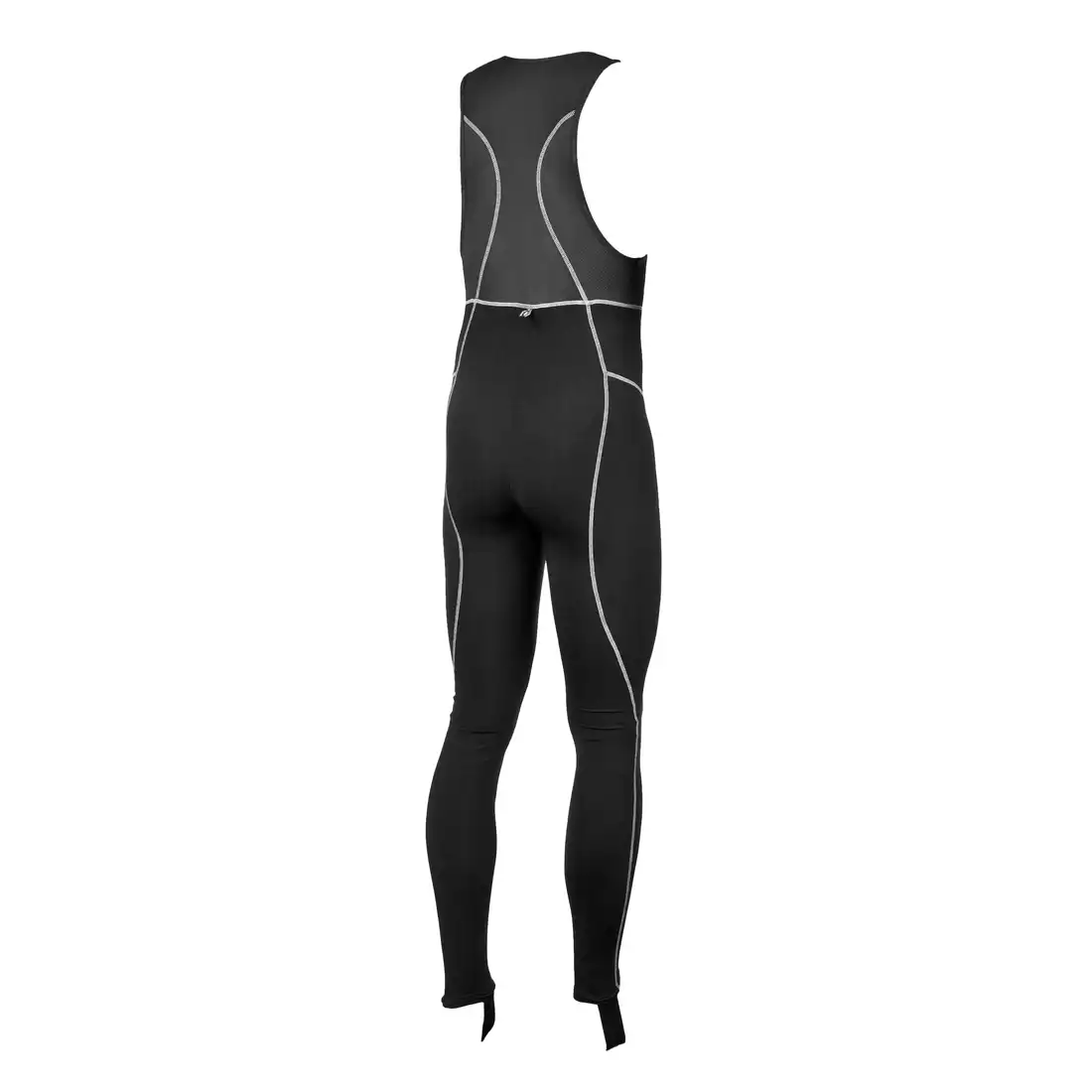 ROGELLI BIKE BARGA - ocieplane męskie spodnie rowerowe, bez wkładki, kolor: czarny