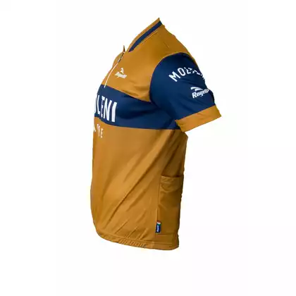 ROGELLI BIKE MOLTENI koszulka rowerowa 001.218, kolor: Brązowy