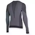 ROGELLI CHASE - 070.006 - bielizna termoaktywna - męska koszulka z długim rękawem - kolor: Czarny