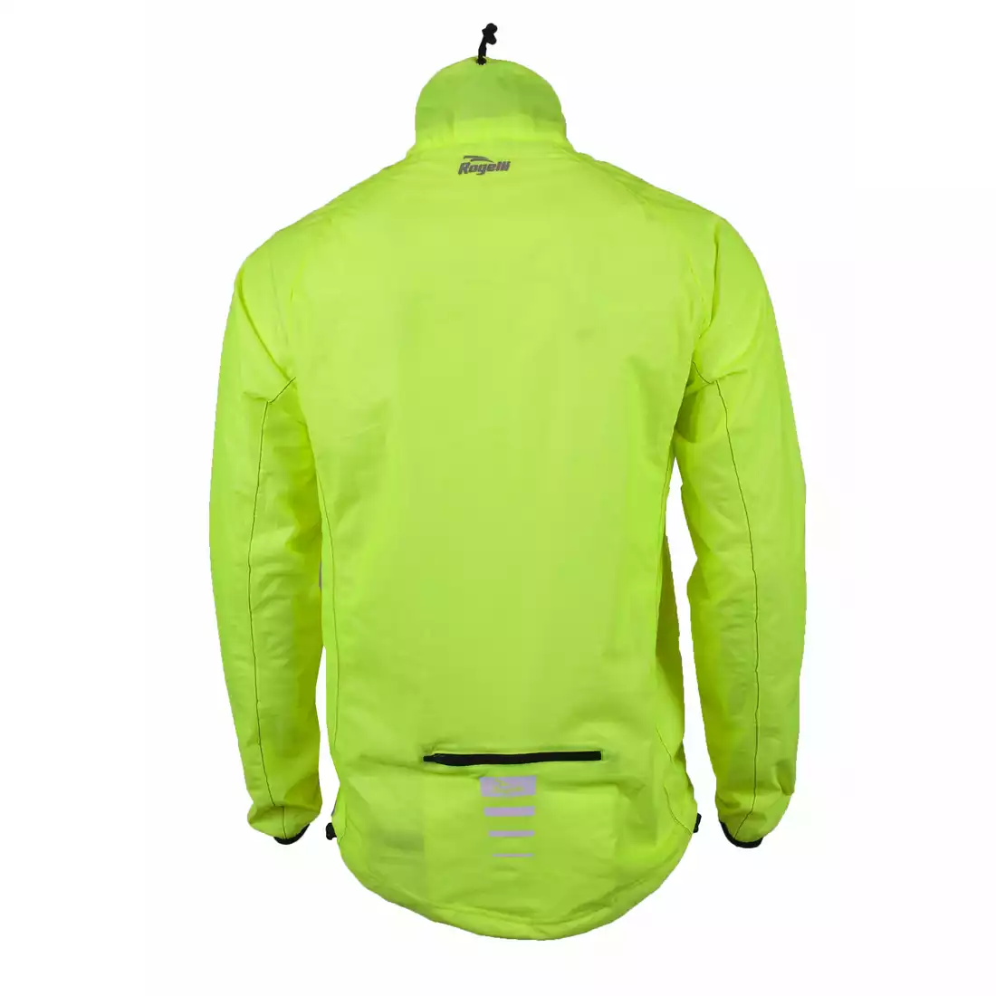 ROGELLI OHIO - przeciwdeszczowa kurtka rowerowa, kolor: Fluor 