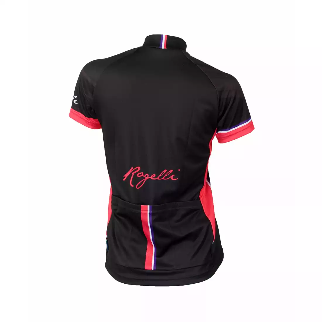 ROGELLI SIMONA damska koszulka rowerowa, czarno-różowa