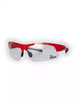ROGELLI SS18 BIKE okulary PHANTOM czerwone
