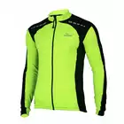 ROGELLI TREVISO - ciepła bluza rowerowa, kolor: Fluor