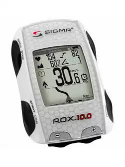 SIGMA SPORT ROX 10.0 GPS BASIC - licznik rowerowy . kolor: Biały