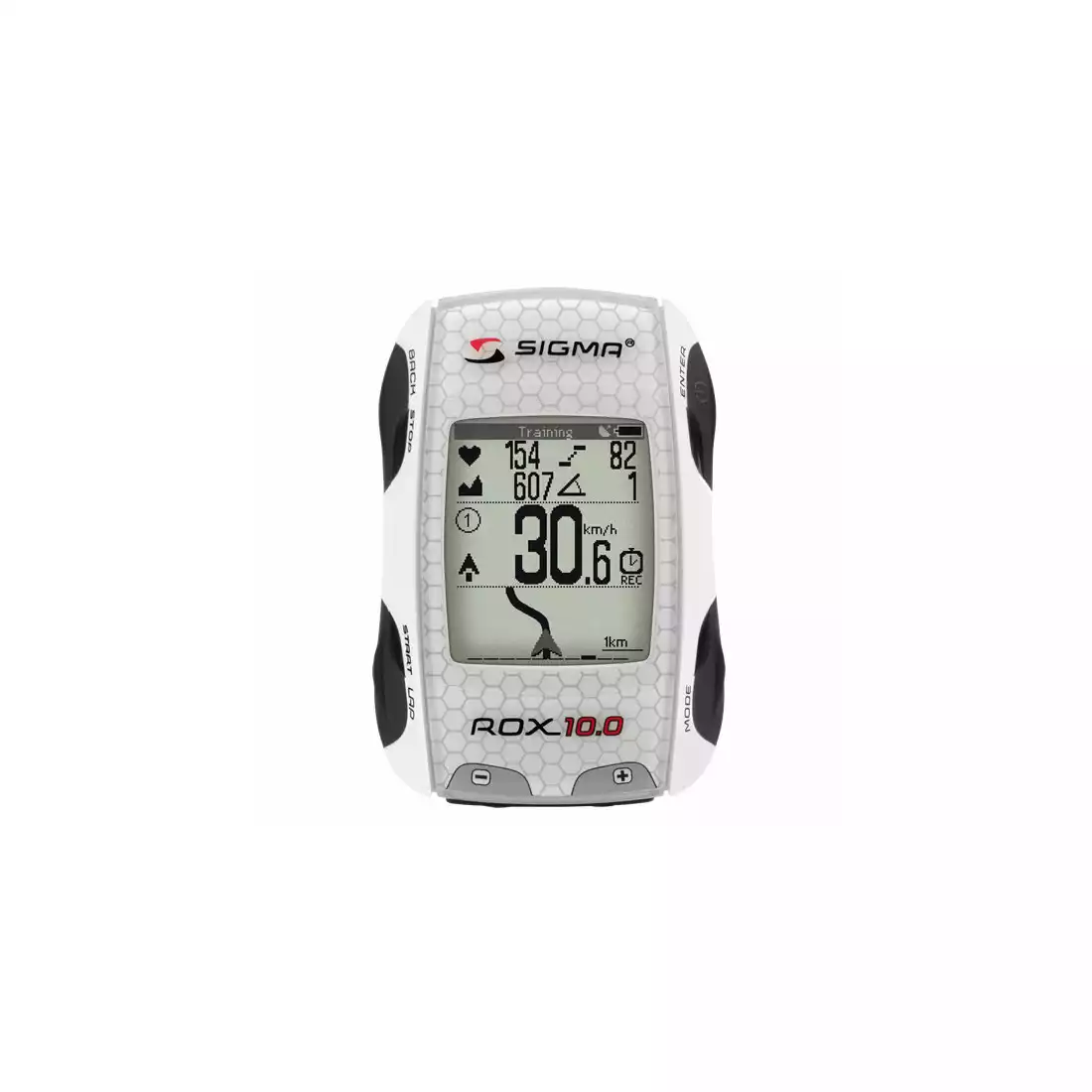 SIGMA SPORT ROX 10.0 GPS BASIC - licznik rowerowy . kolor: Biały