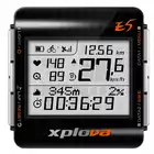 XPLOVA - E5 GPS - licznik rowerowy - bezprzewodowy. kolor: Czarny