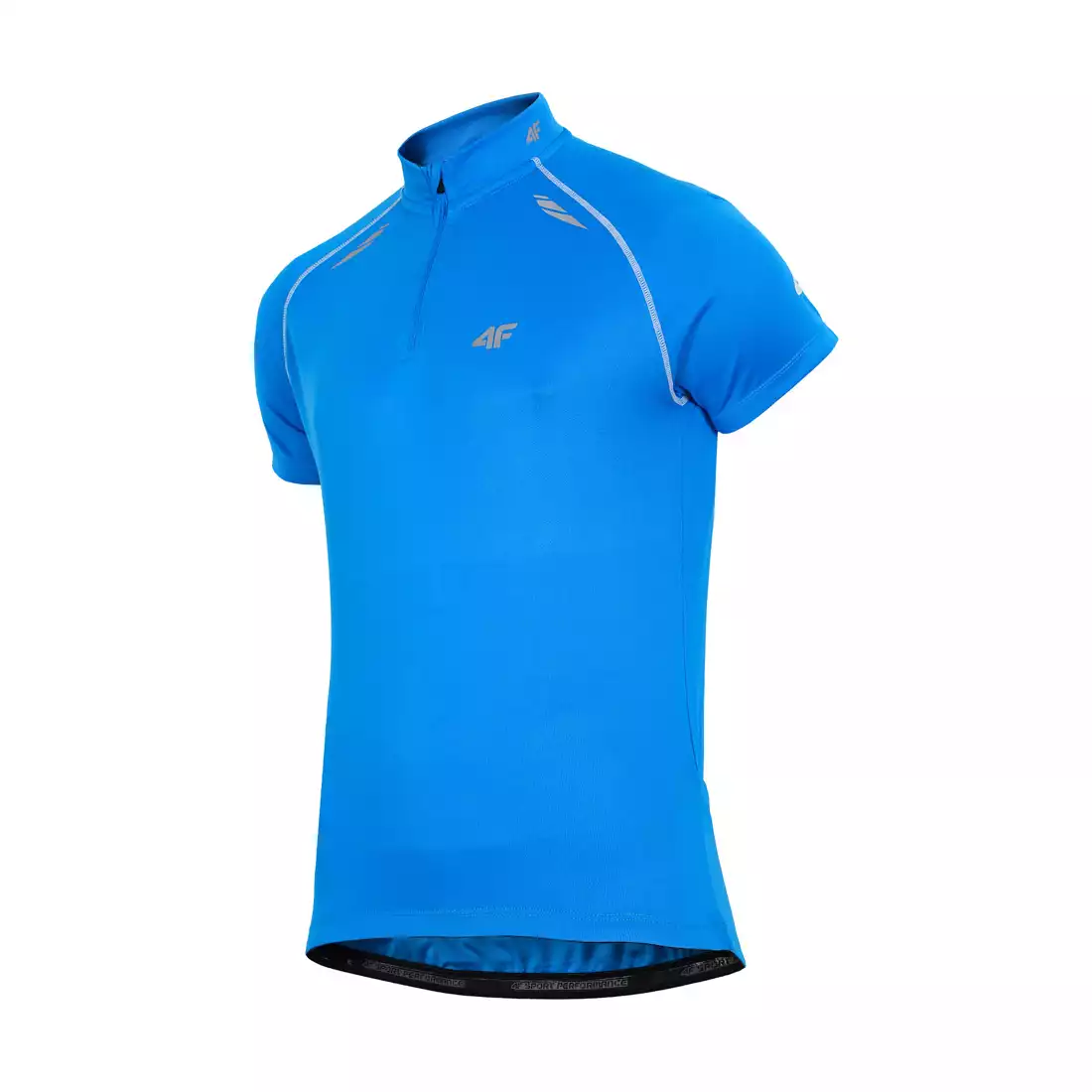 4F męska koszulka rowerowa RKM003 niebieska