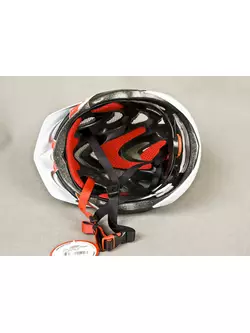 LAZER - 2X3M kask rowerowy MTB, kolor: red white black