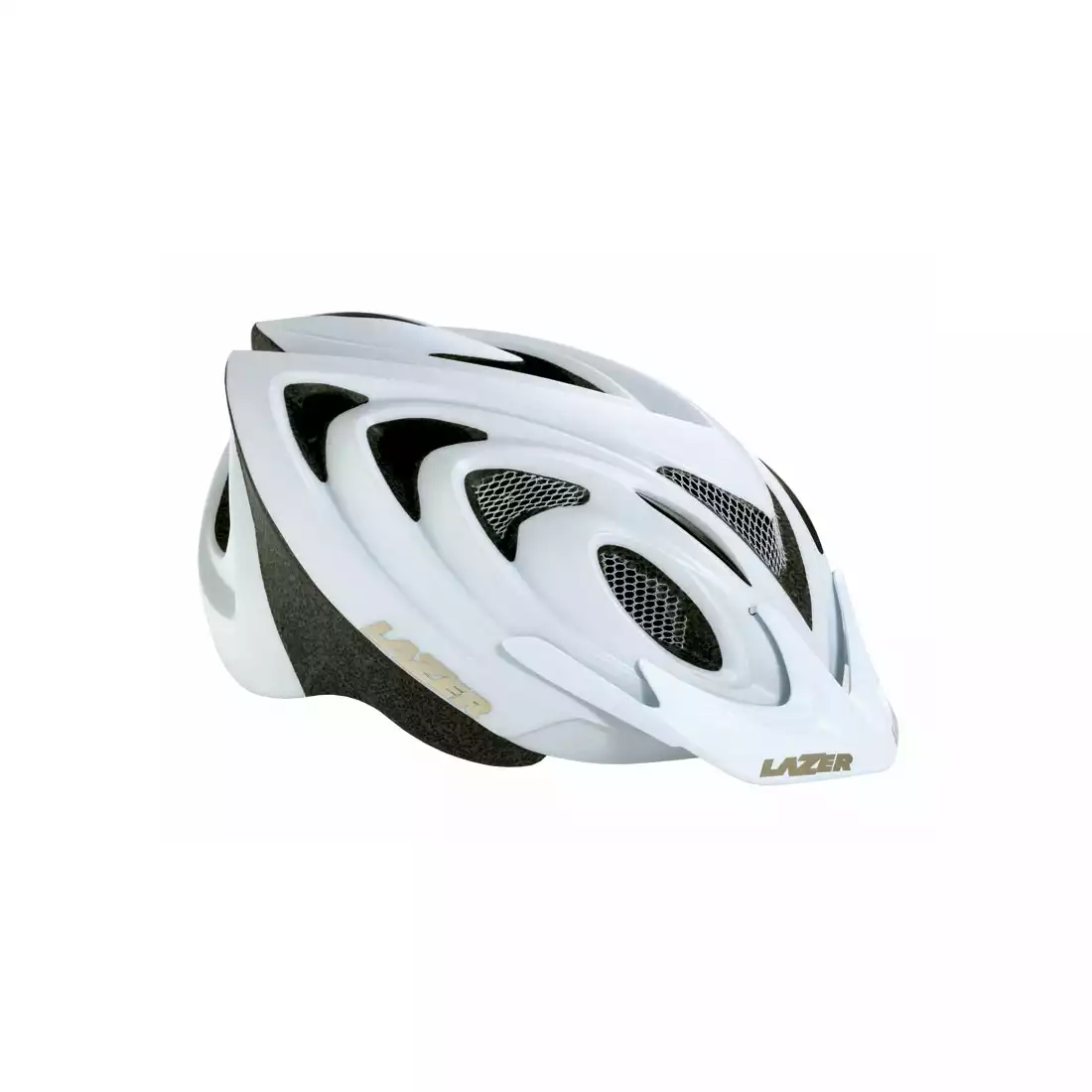 LAZER - 2X3M kask rowerowy MTB, kolor: white matt