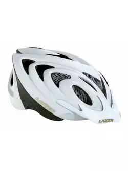 LAZER - 2X3M kask rowerowy MTB, kolor: white matt