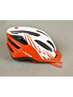 LAZER VANDAL kask rowerowy MTB czerwono-biały