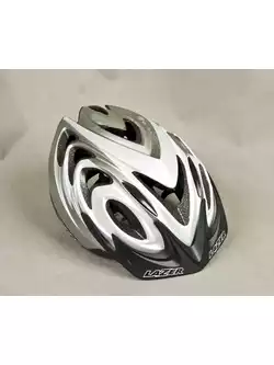 LAZER X3M kask rowerowy MTB , szaro-srebrny