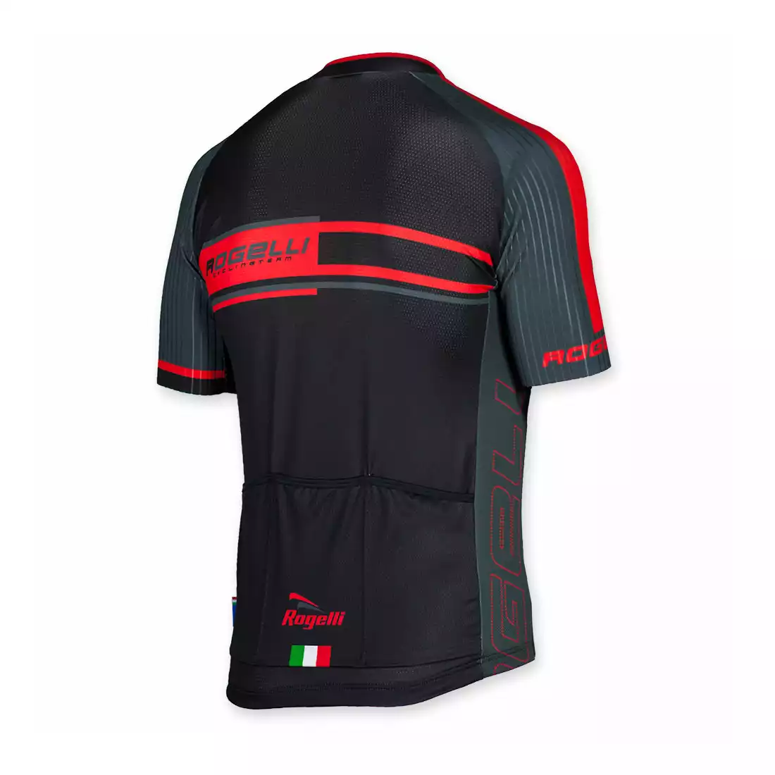 ROGELLI ANDRANO koszulka rowerowa, czarny-czerwone